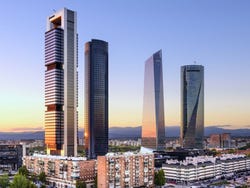 Les quatre tours, les gratte-ciel de Madrid